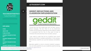 letsgeddit.com – teachingwithedtech