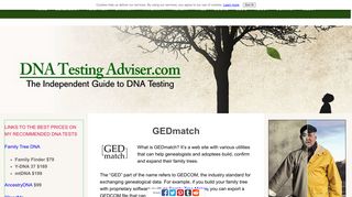 GEDmatch.com - DNA Testing Adviser