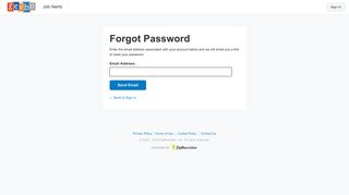 Geebo | Forgot password - Job Alerts