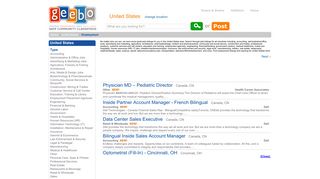 Free Classifieds Ads: Employment at Geebo