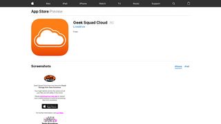 Geek Squad Cloud on the App Store - iTunes - Apple