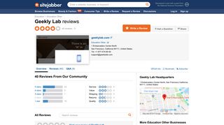Geekly Lab Reviews - 40 Reviews of Geeklylab.com | Sitejabber