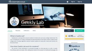 Geekly Lab review - Essays Reviews