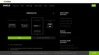 GeForce NOW - shield - Nvidia