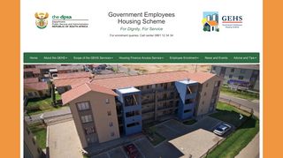 About Employee Enrolment - Government Employees Housing Scheme