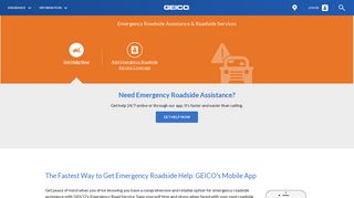 Emergency Roadside Assistance & Roadside Services | GEICO