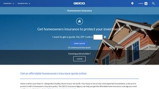 Fast And Free Homeowners Insurance Quotes | GEICO