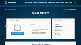 2018 Geico Homeowners Insurance Review | Reviews.com