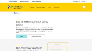 Manage Your Policy Online | Liberty Mutual
