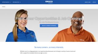 GEICO Careers | Find Career Opportunities & Job Openings