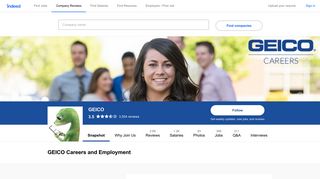 GEICO Careers and Employment | Indeed.com