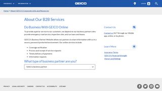 About Our B2B Services ~ Become a Business Partner | GEICO