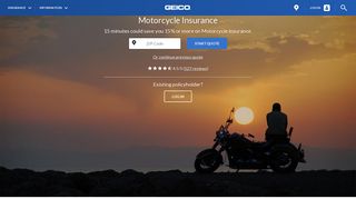 Free Motorcycle Insurance Quotes Online | GEICO