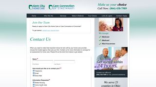 Contact Gem City Home Care for More Information