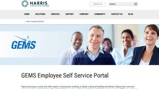 GEMS Employee Self Service | Harris ERP