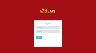 The Gems | Member Login - Page for thegemsinnovation.org