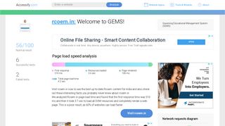 Access rcoem.in. Welcome to GEMS!