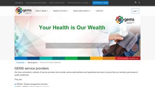 Service Provider Network - GEMS: Government Employees Medical ...
