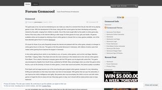 Forum Gemscool | Game Portal Pertama Di Indonesia