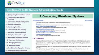 GemStone/S 64 Bit System Administration Guide - GemTalk Systems