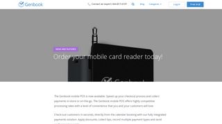 Order your mobile card reader today! - Genbook