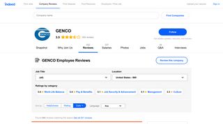 GENCO Employee Reviews - Indeed