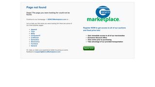 Advanced search - GENCO Marketplace