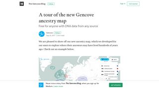 A tour of the new Gencove ancestry map – The Gencove Blog – Medium