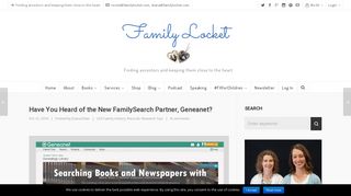 Have You Heard of the New FamilySearch Partner, Geneanet ...