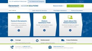 Genentech Access Solutions | Health Care Professionals
