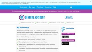 Mobile apps | General Accident