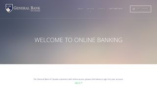 GBC Online - General Bank of Canada