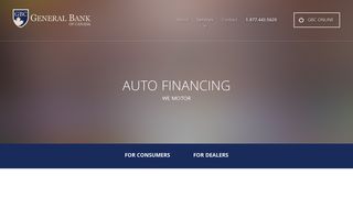Auto Financing - General Bank of Canada