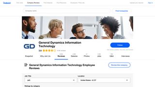 General Dynamics Information Technology Employee Reviews - Indeed