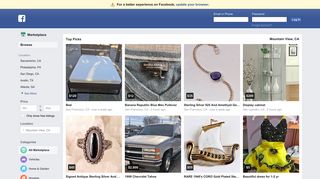Buy and Sell items from all categories in your city ... - Facebook