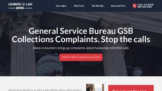General Service Bureau GSB Collections Complaints. Stop the calls