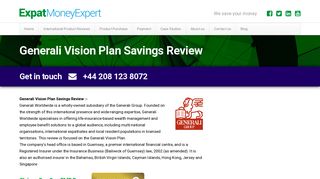 Generali Vision Plan Review - Expat Money Expert