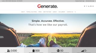 Payroll Solutions from Generate: Best UK Payroll Company