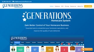 Generations Homecare System - Scheduling, EVV, and more