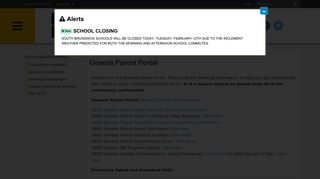 Genesis Parent Portal - South Brunswick Board of Education