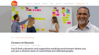 Careers At Genesis Energy | Genesis NZ