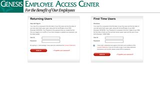 Genesis Employee Access Center - Empowered Benefits