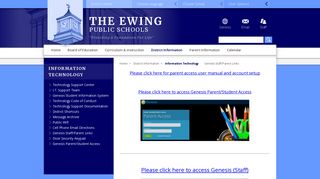 Genesis - The Ewing Public Schools