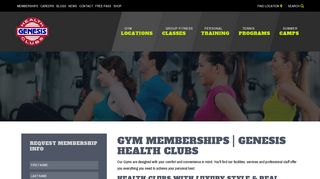 Gym Memberships - Genesis Health Clubs