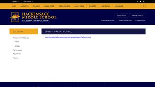 Genesis Parent Portal - Hackensack - Hackensack Public Schools