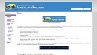Genesis Parent Resources - Google Sites