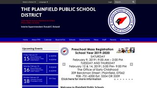 The Plainfield Public School District: Home