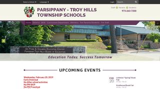 Parsippany - Troy Hills Township Schools: Home