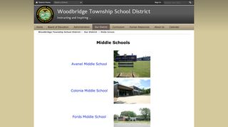 Middle Schools / Home - woodbridge.k12.nj.us