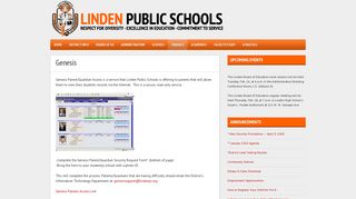 Linden Public Schools – Genesis